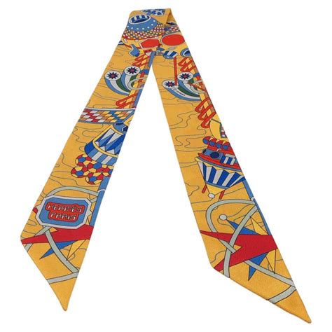 yellow HERMÈS Women Scarves 